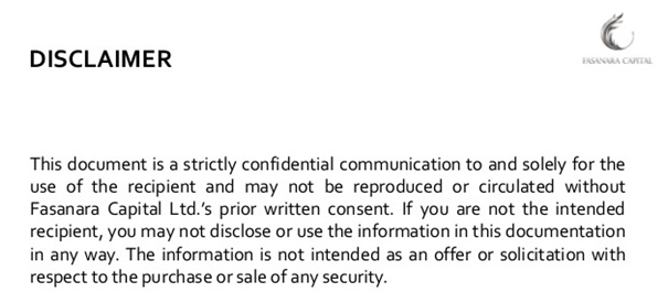 Confidentiality Disclaimer Example