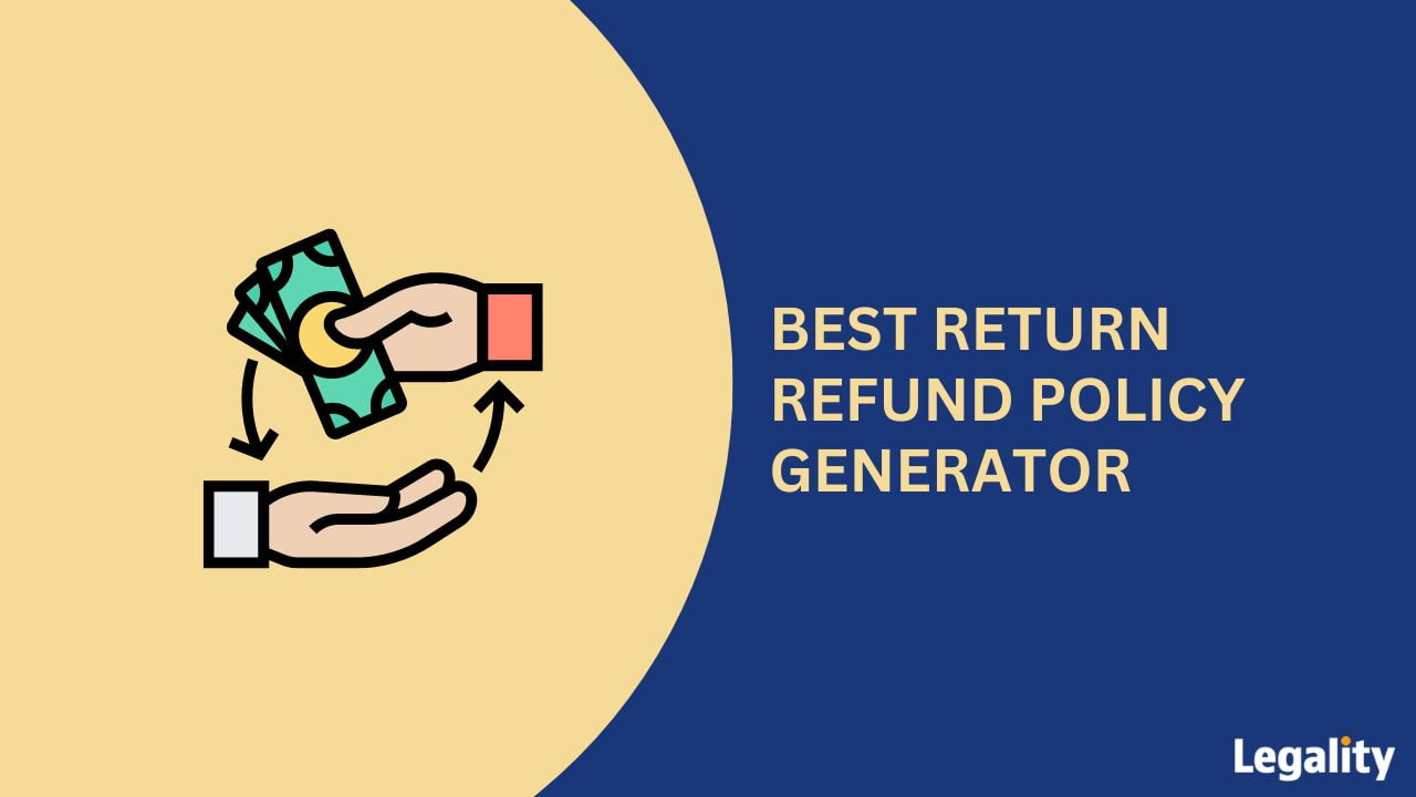 Best Return Refund Policy Generator | Why is TermsFeed #1?